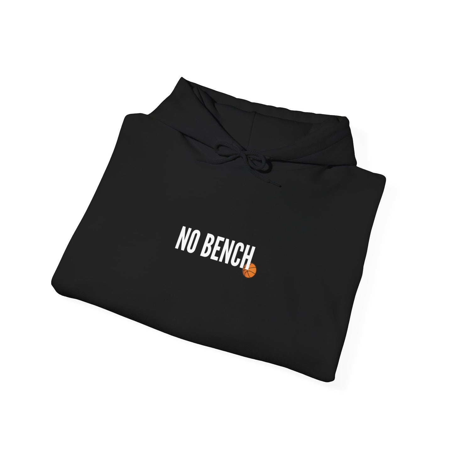 Hoodie Unisex noir et orange
